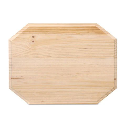 Wood Plaque - Octagon - 9 x 12 inches